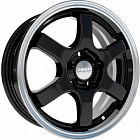 Скад Киото 6,0х15 5/100 ЕТ38 D57,1 антрацит алмаз Арт.2150220