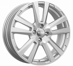 Диск колеса КиК КС874 (17_Vesta Cross) 6,5x17 4/100 ET43 d-60,1 сильвер (Арт.74164)