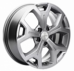 Диск колеса Khomen Wheels 6,5x17/5x114,3 ET45 D54,1 KHW1710 (Coolray) Gray-FP