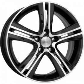 КиК Борелли (КС613) 6,5x16 5/114,3 ET45 d-66,1 алмаз черный (Арт.r13942) Оригинал