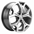 Диск колеса Khomen Wheels 6,5x17/5x108 ET33 D60,1 KHW1710 (Chery tiggo 7pro) Gray-FP