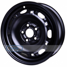 Диск колеса Magnetto (14016 AM) 5,0Jх14 5/100 ET35 D57,1 (14016AM) Black WV Polo